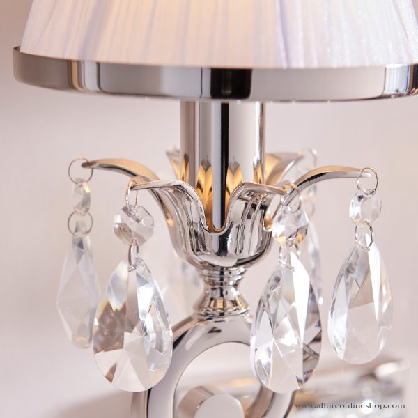 Nickel Twin Wall & White Shades - Image 2