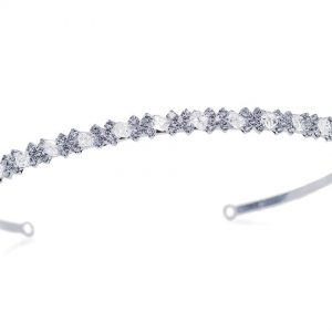 Eden Clear Swarovski Crystal Tiara