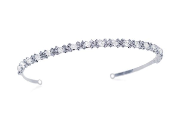 Eden Clear Swarovski Crystal Tiara