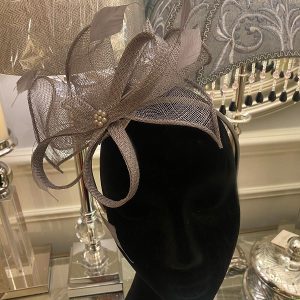 Storm Ribbon Flower Fascinator