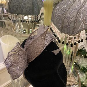 Storm Ribbon & Feathers Fascinator