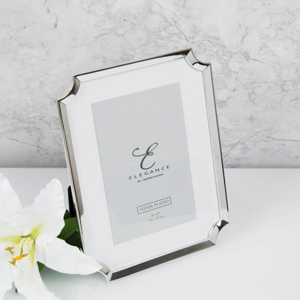 Elegance Silver-plated Scallop Edge Frame 4" x 6" (10 cm x 15 cm)