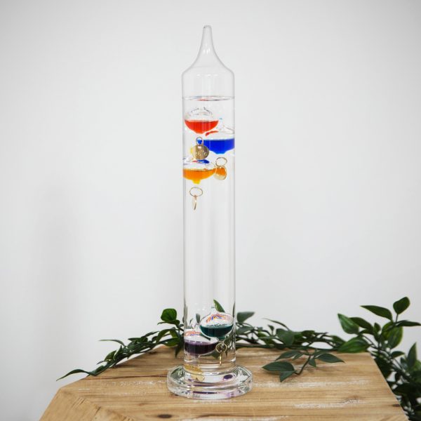 Galileo Thermometer - 33cm Multi Coloured 5 Bulb - Image 4
