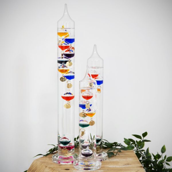 Galileo Thermometer - 33cm Multi Coloured 5 Bulb - Image 3