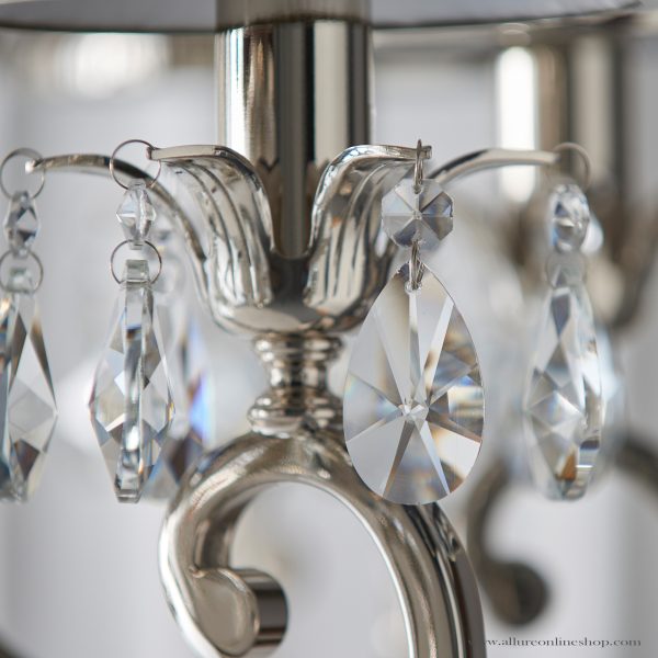 Nickel 21lt Pendant & Chocolate Shades - Image 4