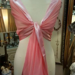 CORAL SILK WRAP