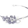 Dainty Bridal Clear Swarovski Crystal Headpiece