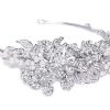 Eye-Catching Bridal Clear Swarovski Crystal Headpiece