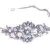 Stunning Venetian Bridal Clear Swarovski Crystal Headpiece