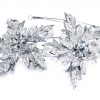 Gorgeous Bridal Clear Swarovski Crystal Double Headpiece