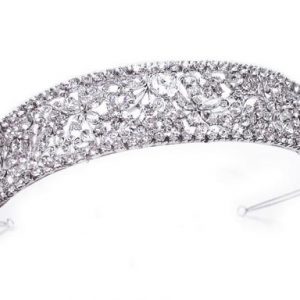 Stunning Bridal Clear Swarovski Crystal Tiara