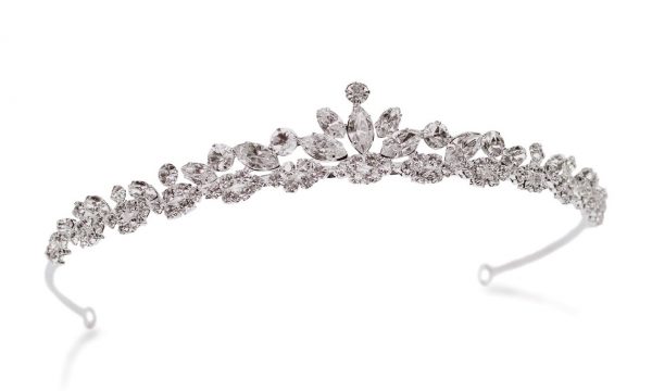 Elegant Bridal Clear Swarovski Crystal Tiara