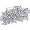 Vintage Bridal Clear Swarovski Crystal Hair Comb