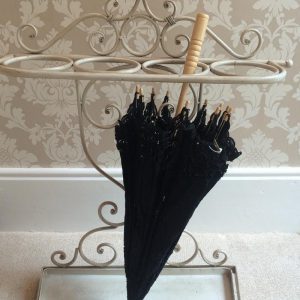 Stunning Black Lace Parasol