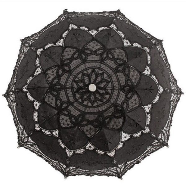 Stunning Black Lace Parasol