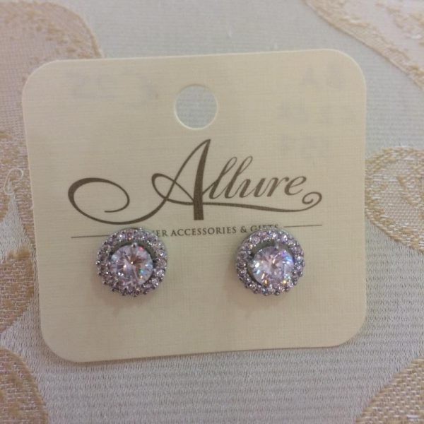 Classical Stud Crystal Earrings