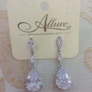 Dazzling Drop Crystal Earrings