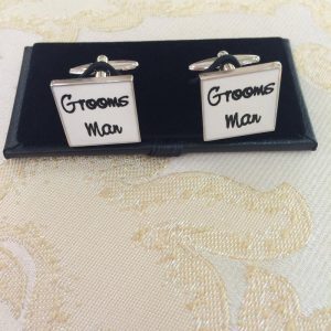 Grooms Man (in White) Cufflinks