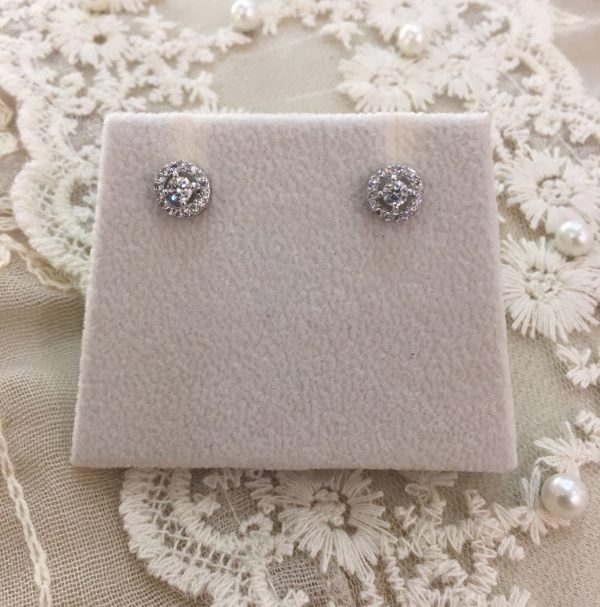 Lovely Silver Stud Earrings