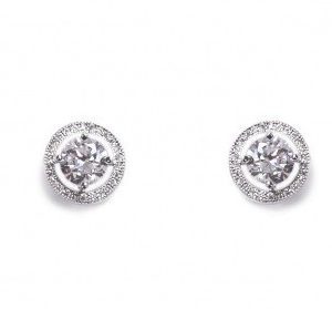 Subtle Silver Stud Earrings