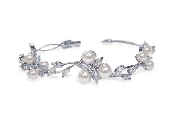 Waterlily Pearl Bracelet