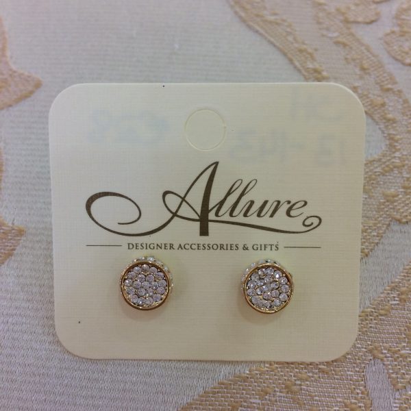 Gorgeous Gold & Crystal Earrings