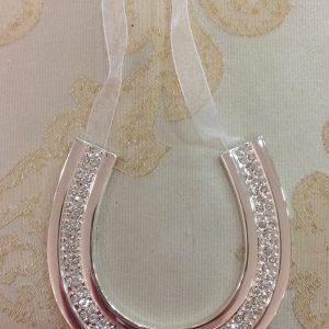 Silver & Diamanté Horseshoe