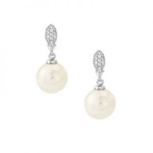 Dainty Pearl Drop Earrings