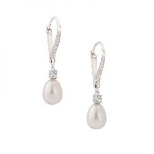 Classical Vintage Style Pearl Drop Earrings