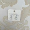 Graceful Pearl and Diamante Clip on Earrings