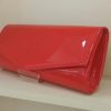 Red Patent Clutch Bag