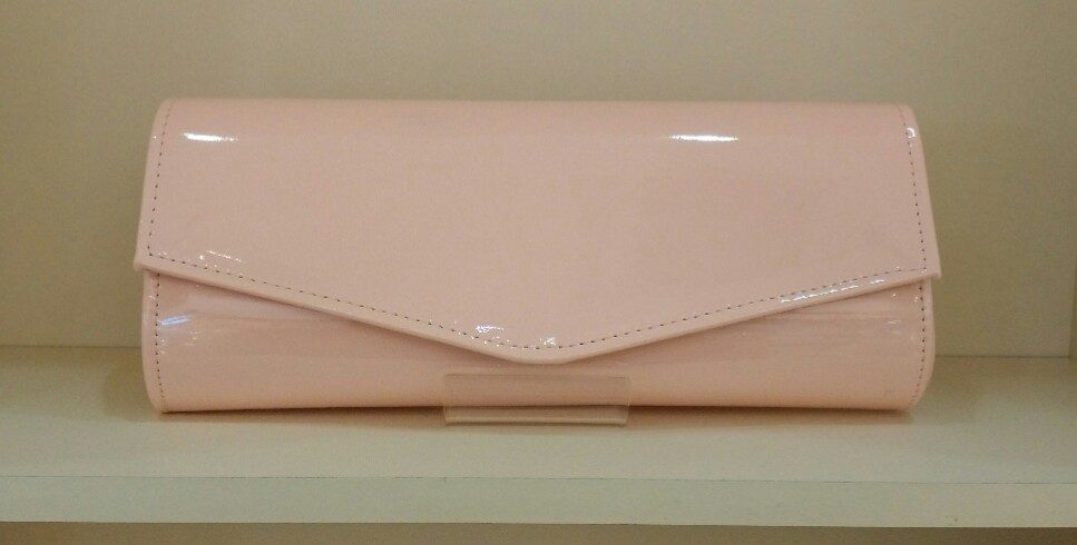 patent clutch bag