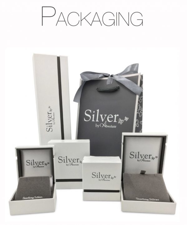 Absolute Sterling Silver Earrings SE121SL