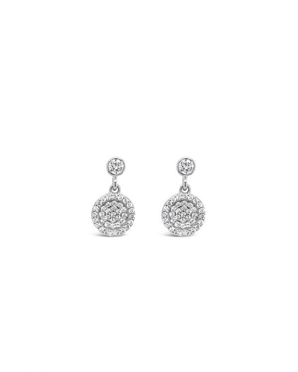 Absolute Sterling Silver Earrings SE128SL