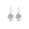 ABSOLUTE E2073MX ROSE GOLD MIX EARRINGS