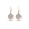 ABSOLUTE E2073MX ROSE GOLD MIX EARRINGS