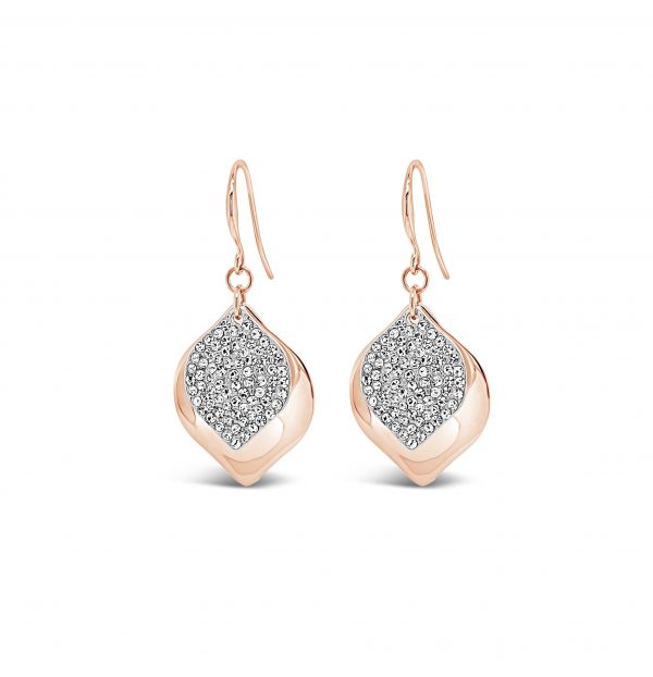 ABSOLUTE E2073MX ROSE GOLD MIX EARRINGS