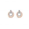 ABSOLUTE E2079MX ROSE GOLD MIX EARRINGS