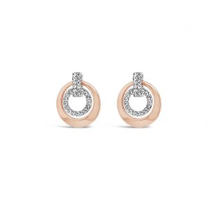 ABSOLUTE E2079MX ROSE GOLD MIX EARRINGS