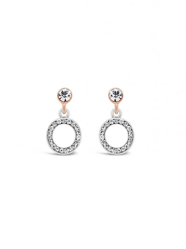 ABSOLUTE E2081MX ROSE GOLD EARRINGS