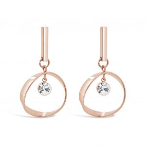 ABSOLUTE E2099RS ROSE GOLD EARRINGS