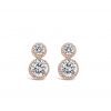 ABSOLUTE E2095RS ROSE GOLD EARRINGS