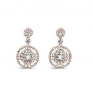 ABSOLUTE E2106RS ROSE GOLD EARRINGS