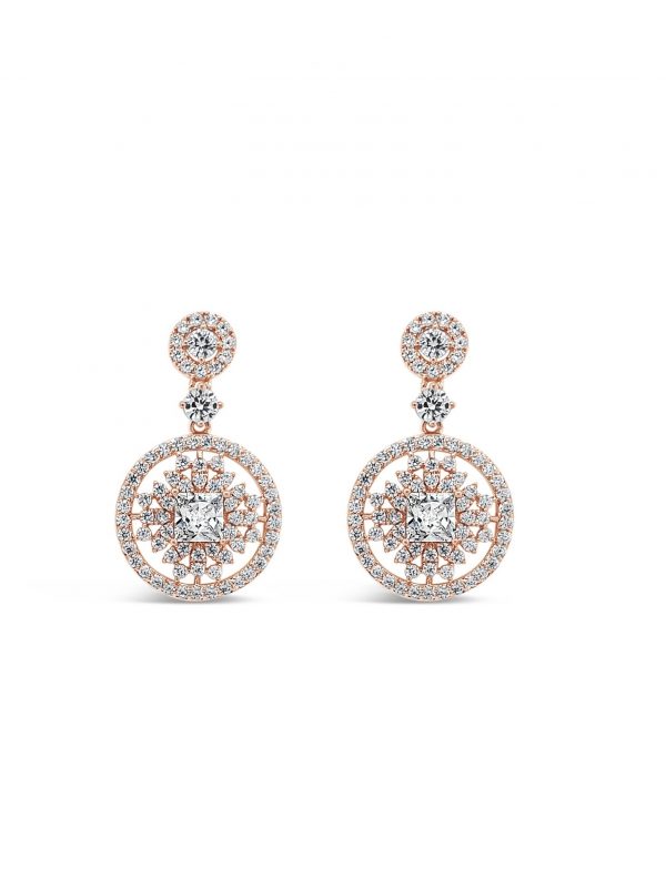 ABSOLUTE E2106RS ROSE GOLD EARRINGS