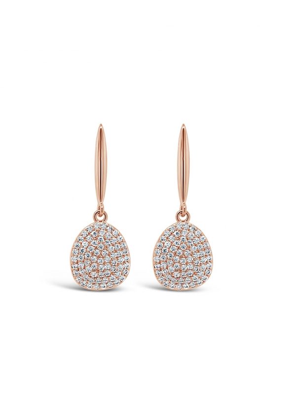 ABSOLUTE E2103RS ROSE GOLD EARRINGS