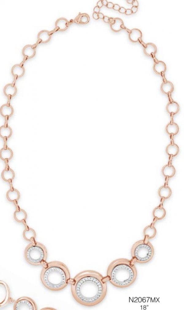 ABSOLUTE N2067RS ROSE GOLD NECKLACE