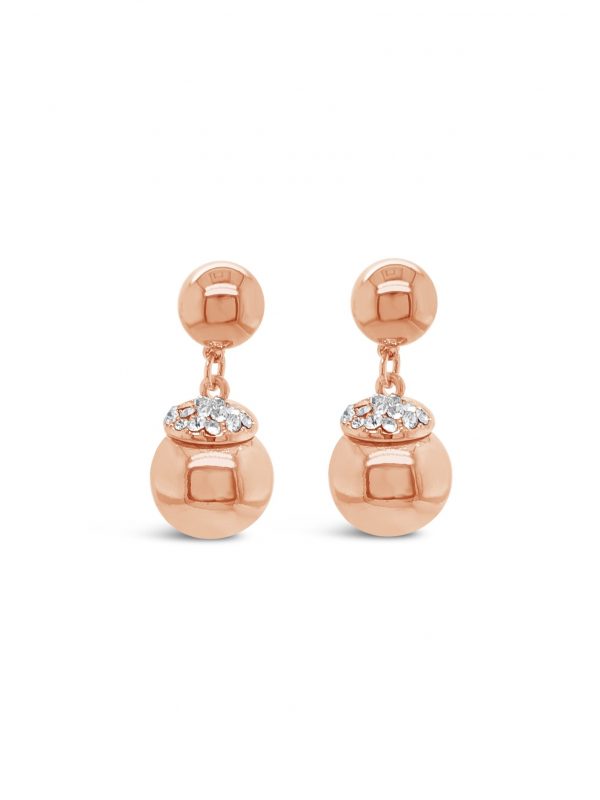 ABSOLUTE E099RS ROSE GOLD EARRINGS