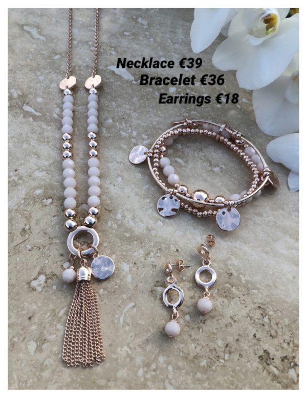 ABSOLUTE N2090RS ROSE GOLD NECKLACE