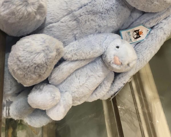 Small Blue JellyCat Bunny