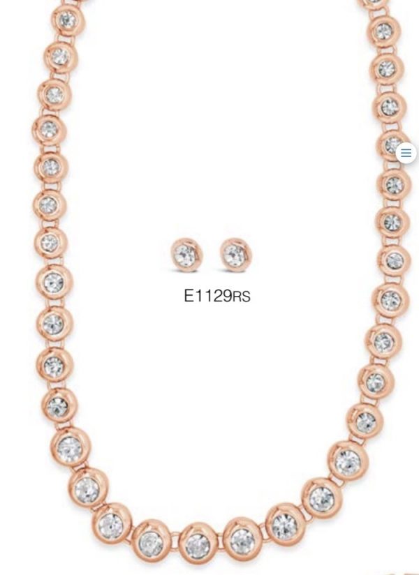 ABSOLUTE N1129RS ROSE GOLD NECKLACE